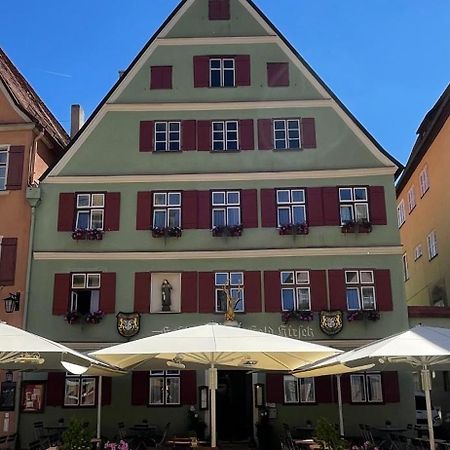 Goldner Hirsch Hotell Dinkelsbühl Eksteriør bilde
