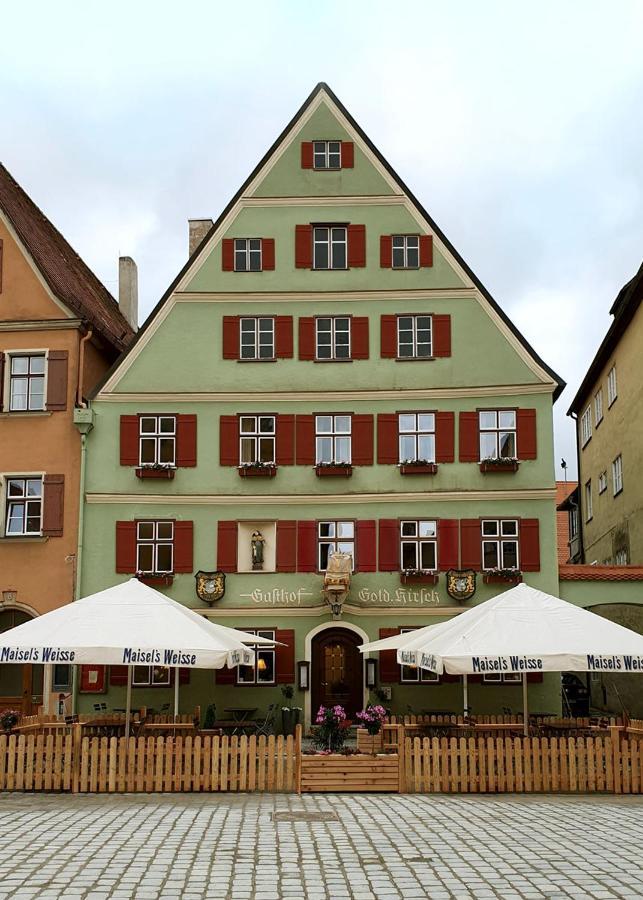 Goldner Hirsch Hotell Dinkelsbühl Eksteriør bilde